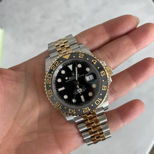 Rolex GMT Master 2 Goldend & Silver